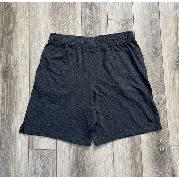 Nike Dri-Fit Gray Athletic Shorts Drawstring Mens Size Large Cotten Blend - Picture 4 of 8